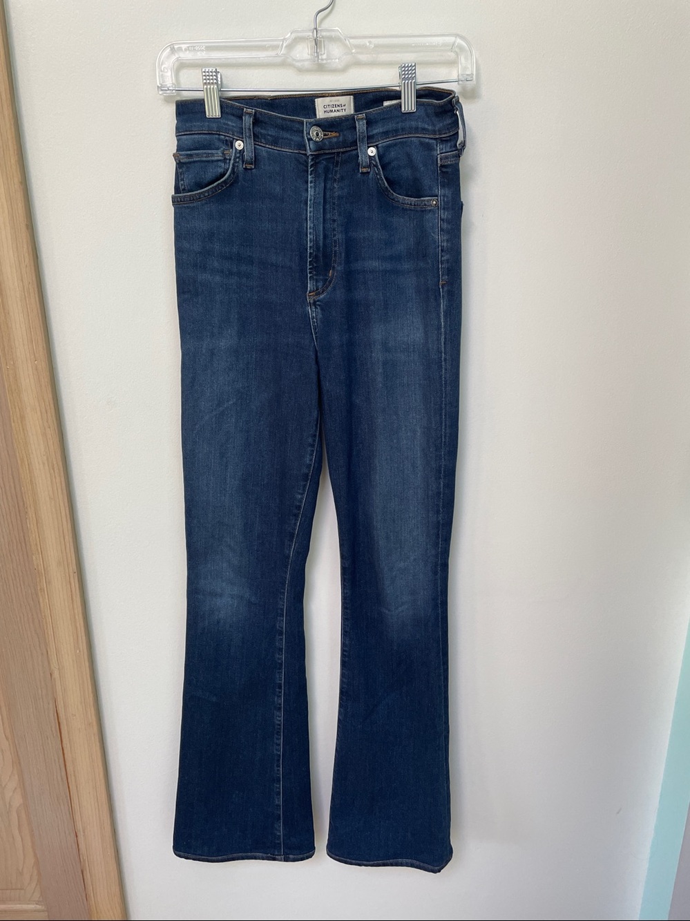 Citizen of Humanity Jeans Lilah High Rise Flare Stretch Denim Boho
